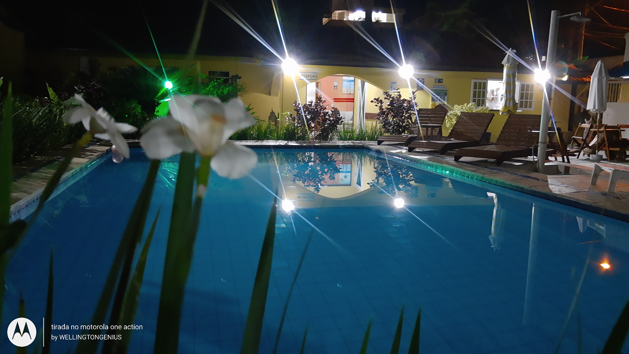 Piscina da Pousada Viva Ubatuba