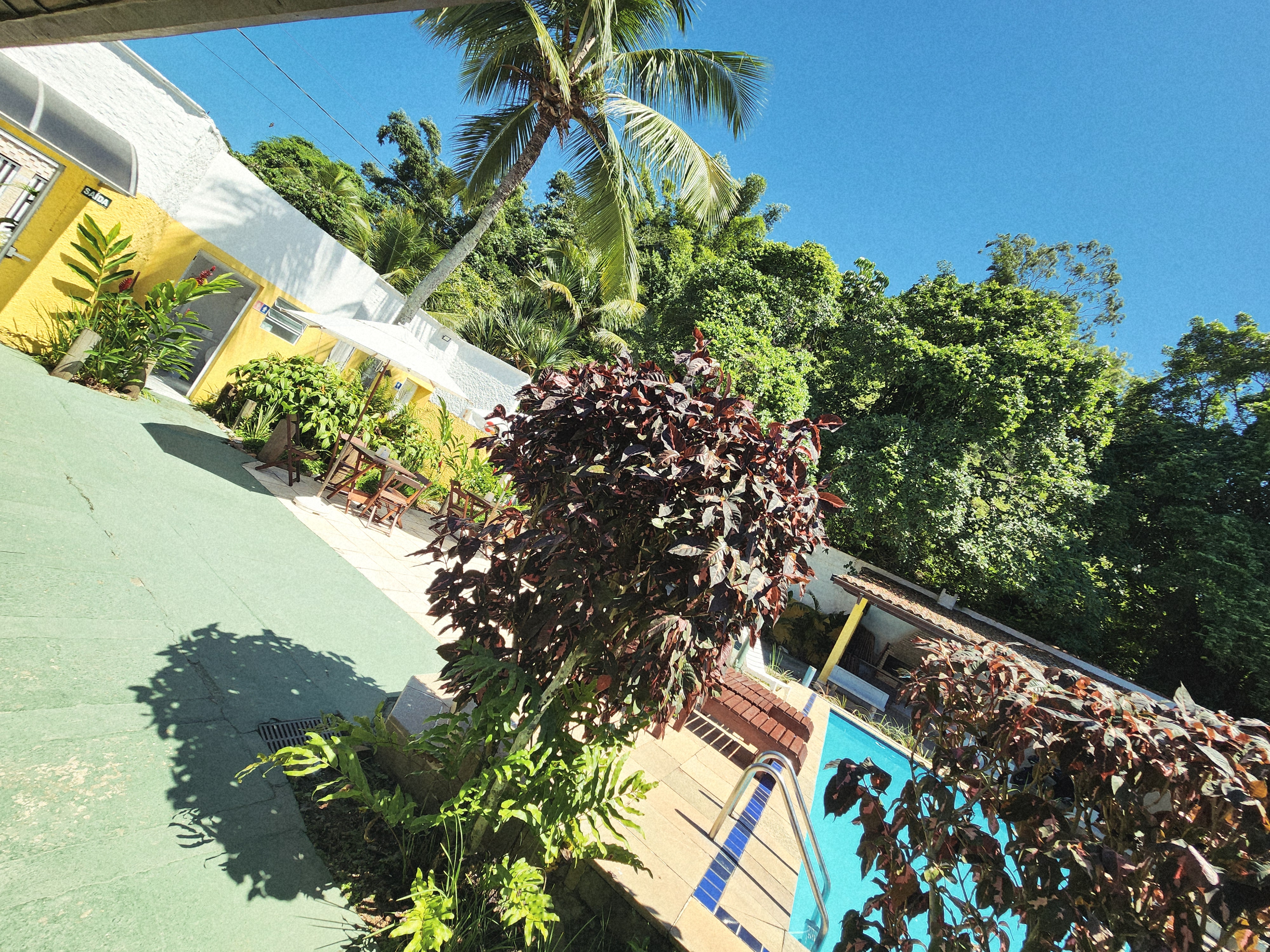 Piscina da Pousada Viva Ubatuba