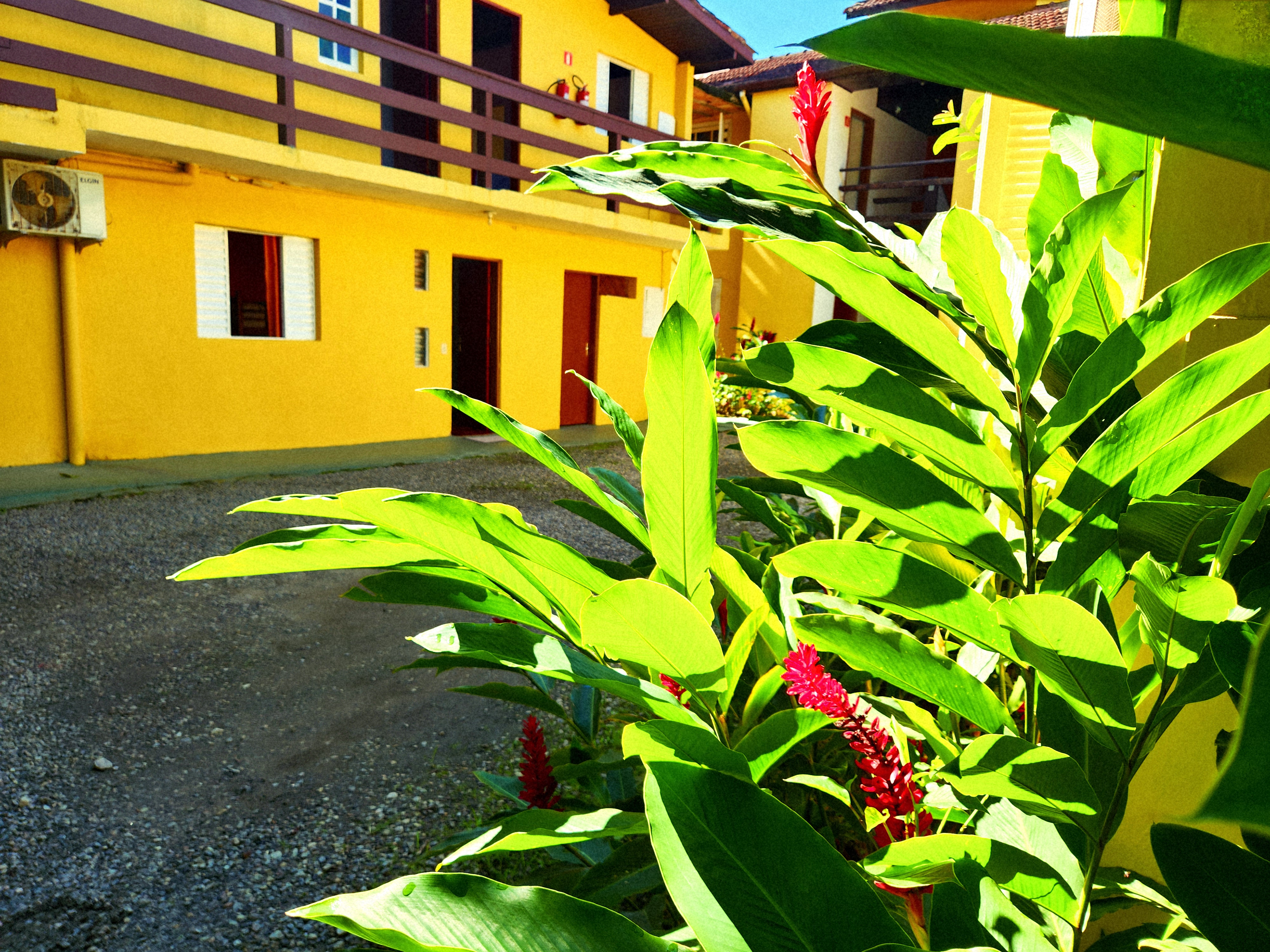 Área externa da Pousada Viva Ubatuba